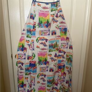 Colorful Graphic Print Women's Skirt